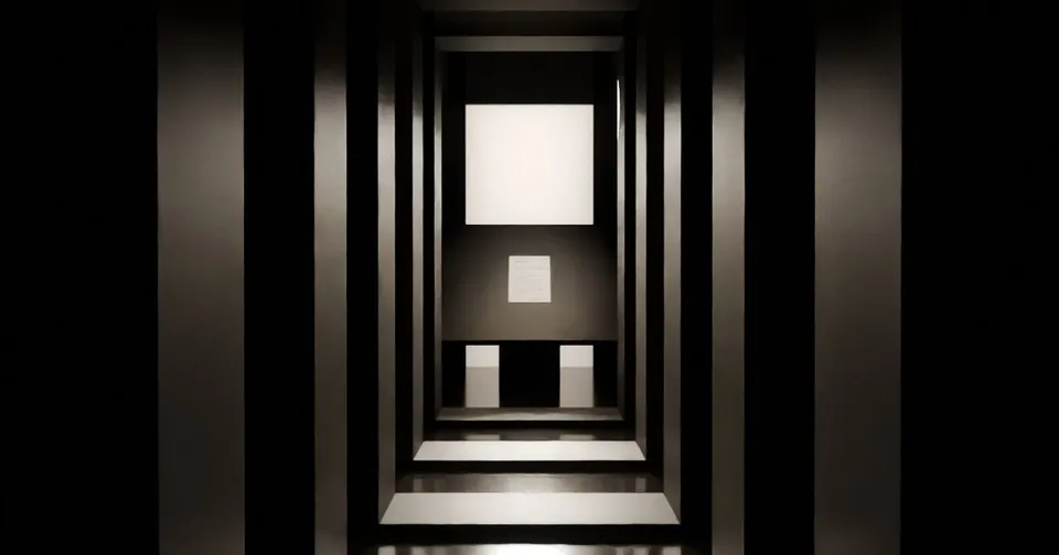 Opening screen of the SCHWELLE concept site (fictional brand).